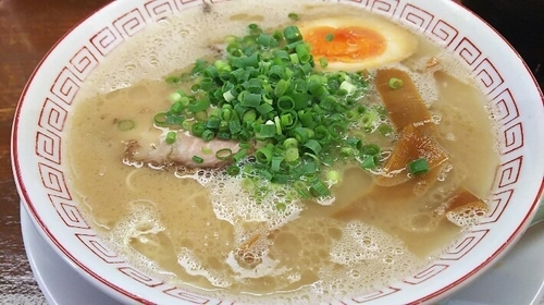 「だるまラーメン+もつマンマ」@だるま大使 本店の写真