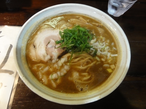「鶏麺カレー（辛口）」@らーめん 桐麺 本店の写真