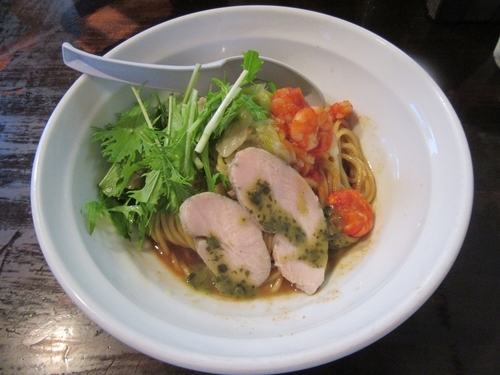 「限定　オマール濃麺ＭＡＺＥ（１０００円）」@濃麺 海月の写真