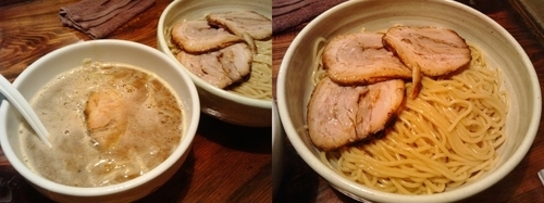 「焼豚つけソバ特盛り」@中華ソバ 櫻坂の写真