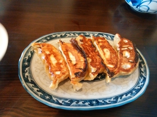 「餃子（餃子セット）」@活龍煮干そば専門店 にぼしのなみの写真
