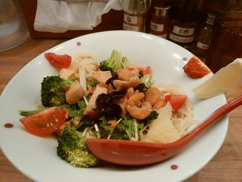 「アジアン冷やし中華」@ソラノイロ NIPPONの写真