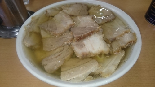 「肉そば 大盛」@坂内食堂 喜多方本店の写真