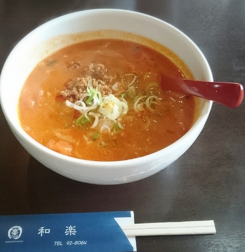 「とまとらーめん」@食彩市場 和楽の写真