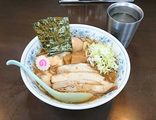 「全部入り中華そば (並盛)」@東池袋大勝軒 ROZEOの写真