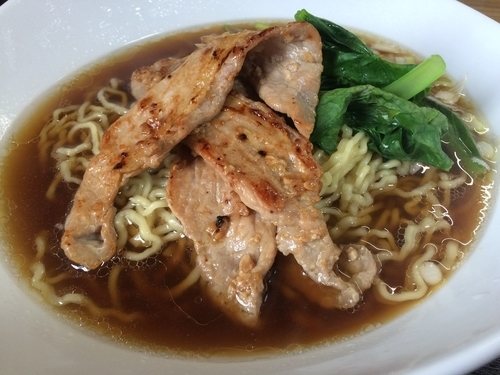 「ラーメン　大盛り」@無添加の店 揚江の写真