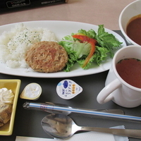 ５種の豆バーグカレー（ｽｰﾌﾟ付き）　「670円」