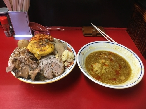「【限定】ブタリアン＋トマトチーズ炙り豚＋キムチーズ＋燻製豚＋」@豚男 -BUTAMEN-の写真