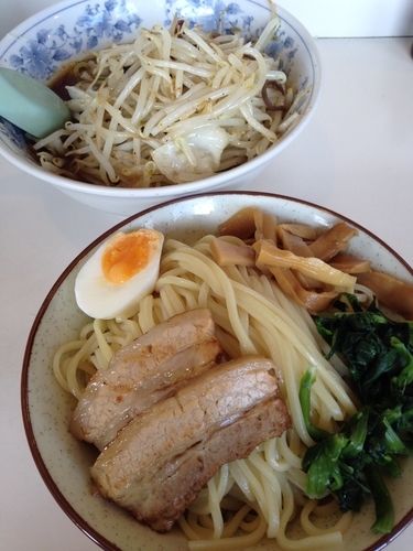 「野菜もりそば 中」@麺屋ゆうの写真