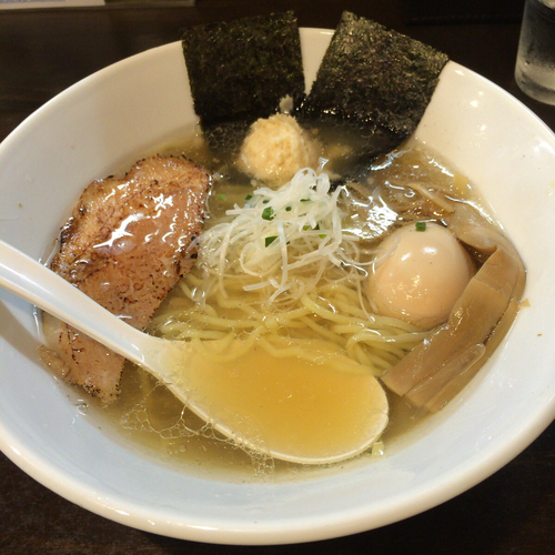 「塩らーめん」@麺や 龍世の写真