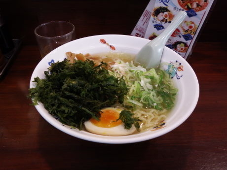 「冷し塩ラーメン」@天龍 銀座街店の写真