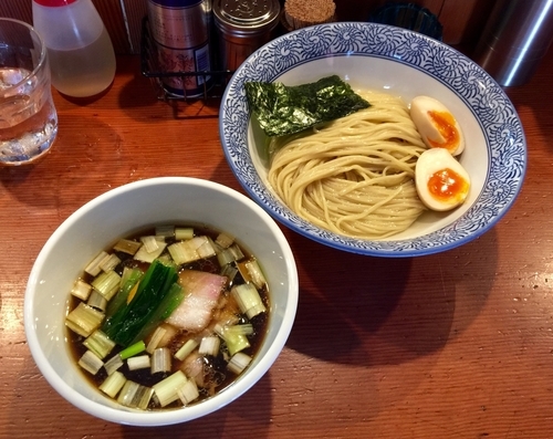 「[期間限定]濃厚昆布水の淡麗つけ麺＋味玉」@麺処 ほん田の写真