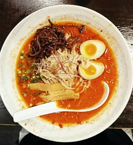 「冷やし辛味噌ラーメン 900円」@麺屋 のろし 函館の写真