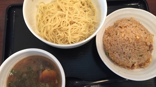 「醤油つけ麺」@東竜 新富店の写真
