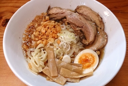 「和風冷やしラーメン」@麺屋 十八番の写真