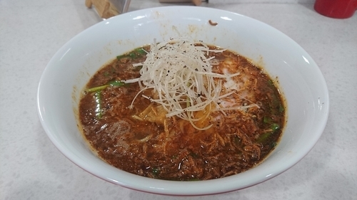 「【数量限定】酸っぱ辛いラーメン」@ラーメン星印の写真