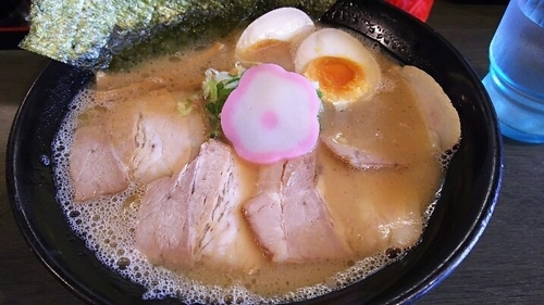 「特製中華蕎麦」@上州濃厚中華蕎麦 はたお商店 下小出本店の写真