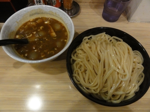 「カレーつけそば」@麺屋 隆勝の写真