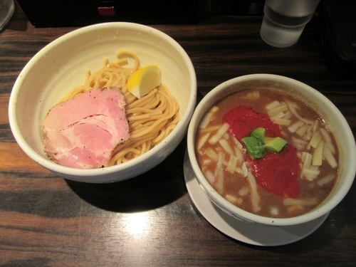 「限定　トマトつけ麺（９８０円）」@（麺）並木商事の写真