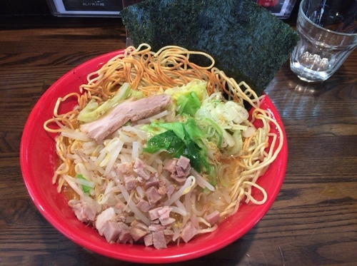 「塩野菜焼拉麺」@拉麺 阿吽の写真