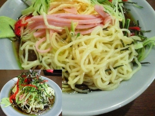 「冷やしラーメン 650円」@支那そば 佐川の写真