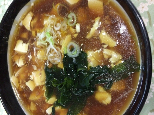 「トーフラーメン」@レストラン大手門の写真