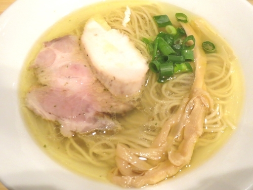 「塩そば」@自家製麺 竜葵の写真