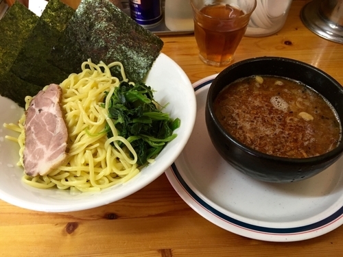 「つけ麺 1.5玉 ¥800」@横浜家系ラーメン 武蔵境つばさ家の写真