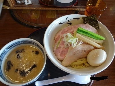 「特製豚骨つけそば」@さくら木の写真