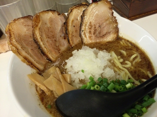 「和風豚そば 800円」@めん屋 てっぺんの写真