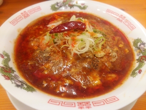 「マーラーメン」@ラーメン餃子 なか屋の写真