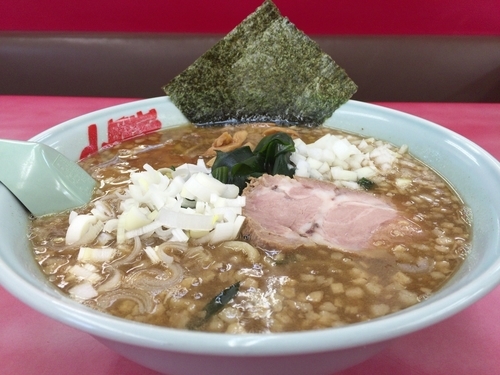 「期間限定　煮干しラーメン　大盛」@ラーメン山岡家 花見川区店の写真