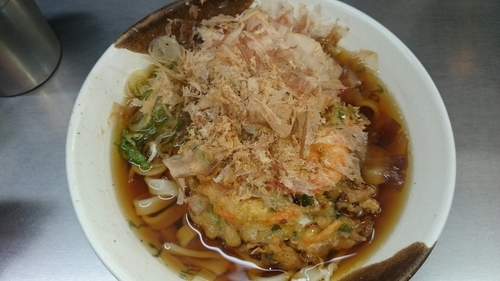 「きしめん」@名代きしめん 住よし JR名古屋駅3・4番ホーム店の写真