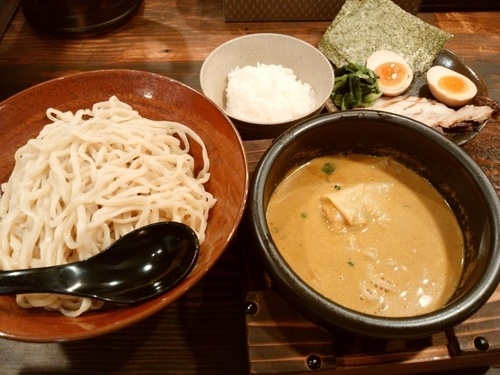 「特製カレーつけ麺」@西麻布 しゅういち 等々力店の写真