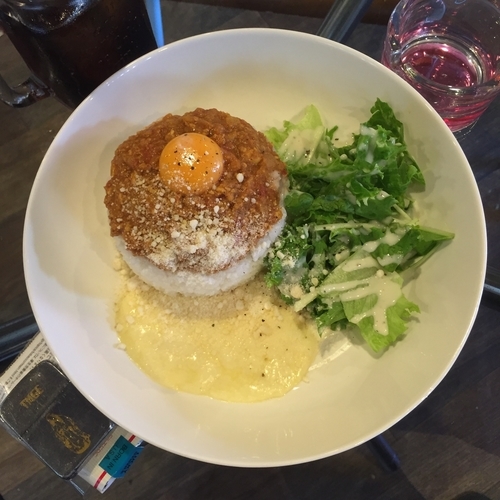 「チーズキーマカレー」@ルービックハウスの写真