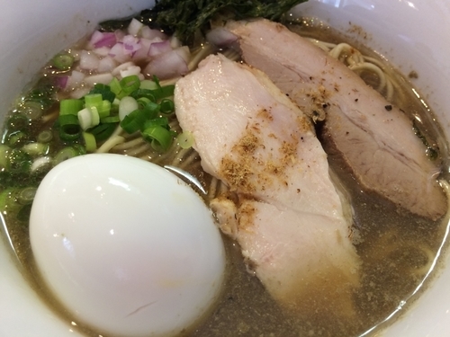 「淡麗」@煮干し中華蕎麦 山崎の写真