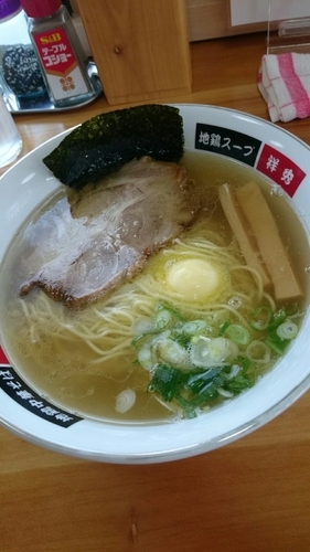 「限定塩バターラーメン  ７５０円」@地鶏中華そば 祥秀の写真