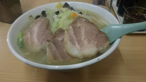 「チャーシュータンメン850円」@タンメン胖の写真
