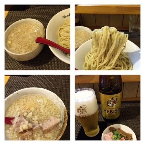 「夏メニュー 限定B 背油魚介つけ麺 ￥750」@麺庵ちとせの写真