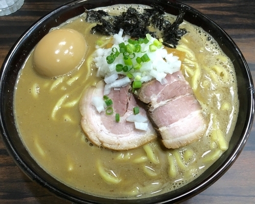 「濃縮煮干し醤油＆大盛＆味玉」@麺処 にそうの写真