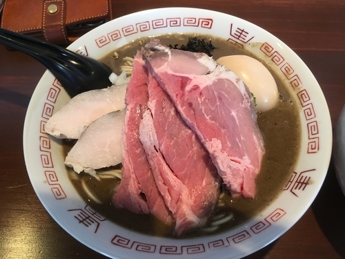 「濃厚中華蕎麦＋肉増し＋味玉」@中華蕎麦 志の写真