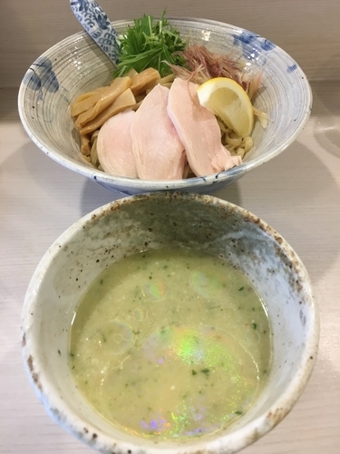 「白味噌つけそば 850円」@麺処 きなりの写真