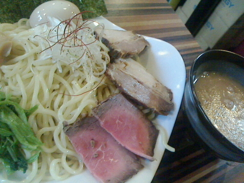 「全部のせつけ麺、麺大盛り」@RAMEN DINING JinGuの写真