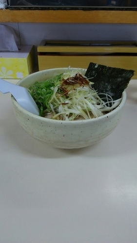 「ねぎそば」@光の写真