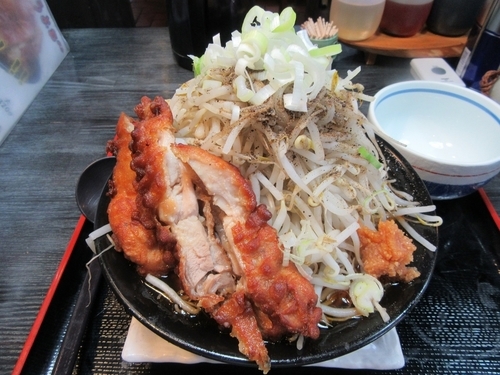 「ガッツリ小錦　大盛（７８０円）」@らーめん 八幡屋の写真