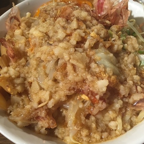 「まぜそば タレお替り」@TETSU 品川店の写真