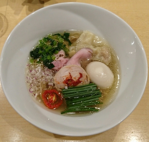 「特製塩そば 1250円」@饗 くろ㐂の写真