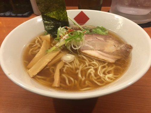 「醤油中華そば」@東京の中華そば ちよがみの写真