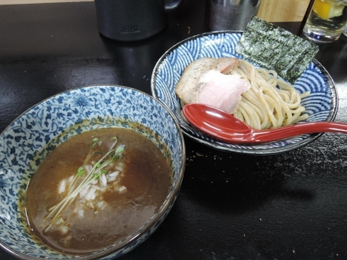 「凄濃つけそば」@煮干し中華そば 蓮の華の写真