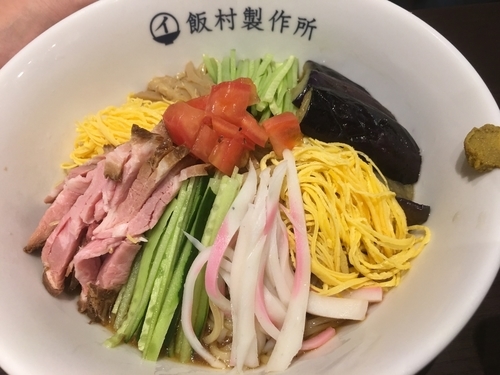 「【夏季限定】   冷やし中華」@中華そば 飯村製作所の写真